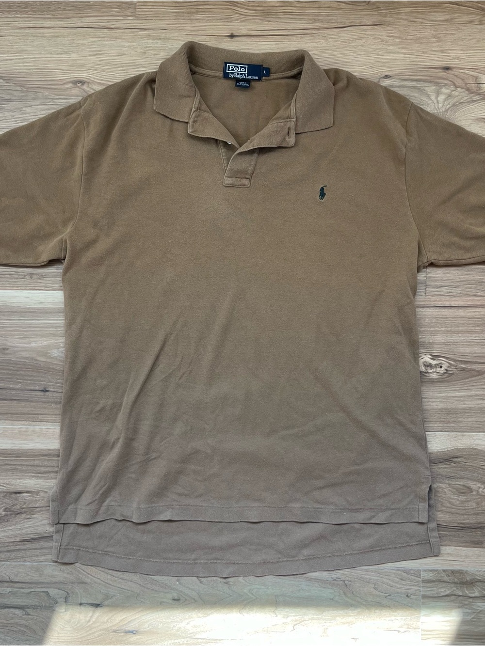 Polo Ralph Lauren Large Brown Polo Shirt.